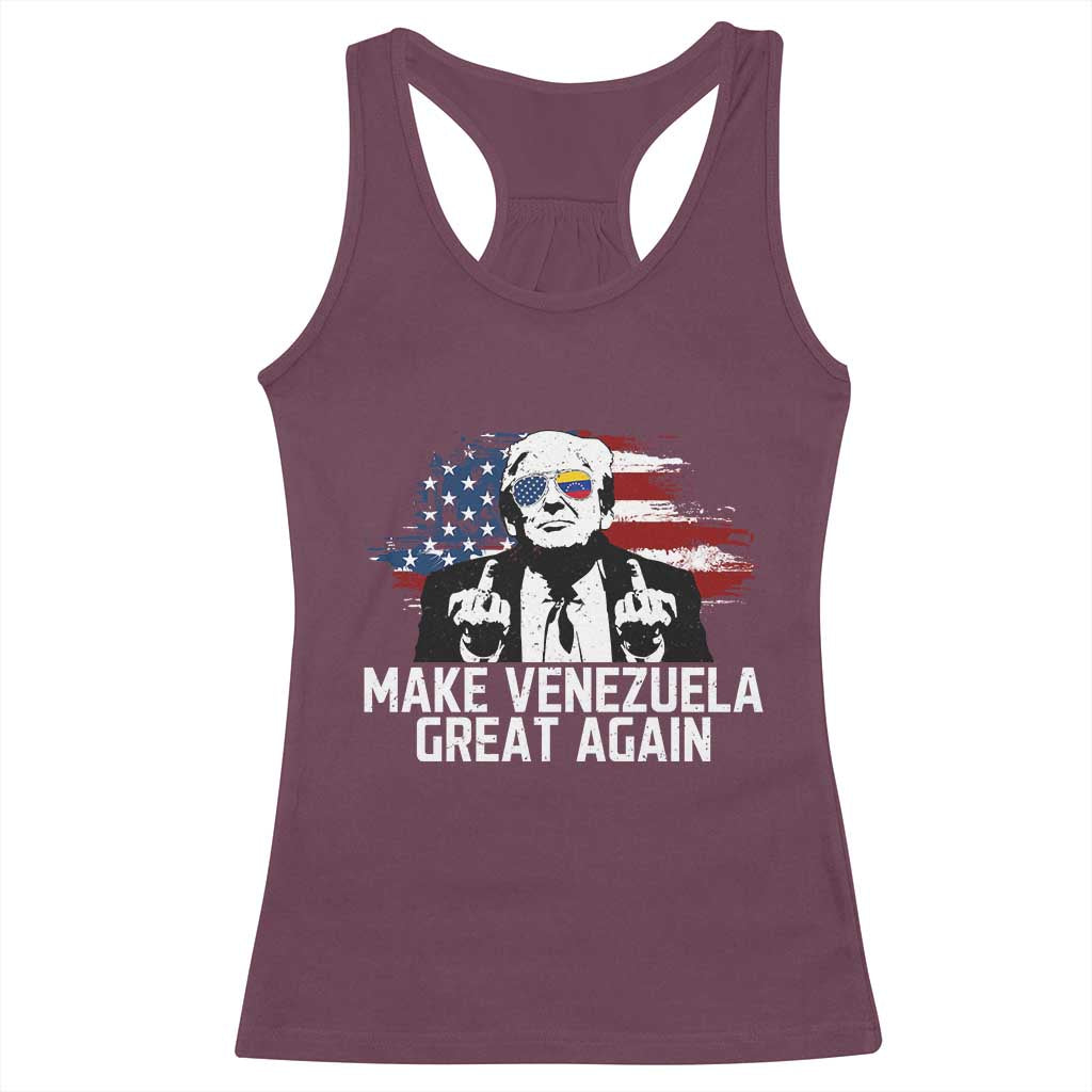 MVGA Make Venezuela Great Again Racerback Tank Top Funny Political Gift - Wonder Print Shop