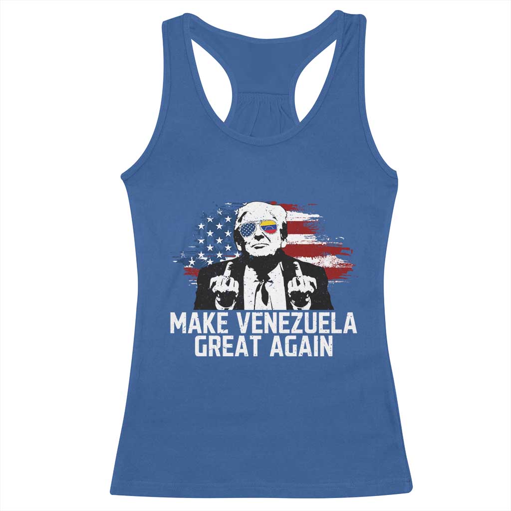 MVGA Make Venezuela Great Again Racerback Tank Top Funny Political Gift - Wonder Print Shop