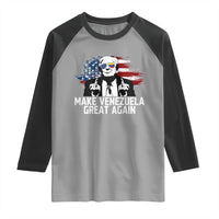 MVGA Make Venezuela Great Again Raglan Shirt Funny Political Gift - Wonder Print Shop
