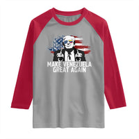 MVGA Make Venezuela Great Again Raglan Shirt Funny Political Gift - Wonder Print Shop