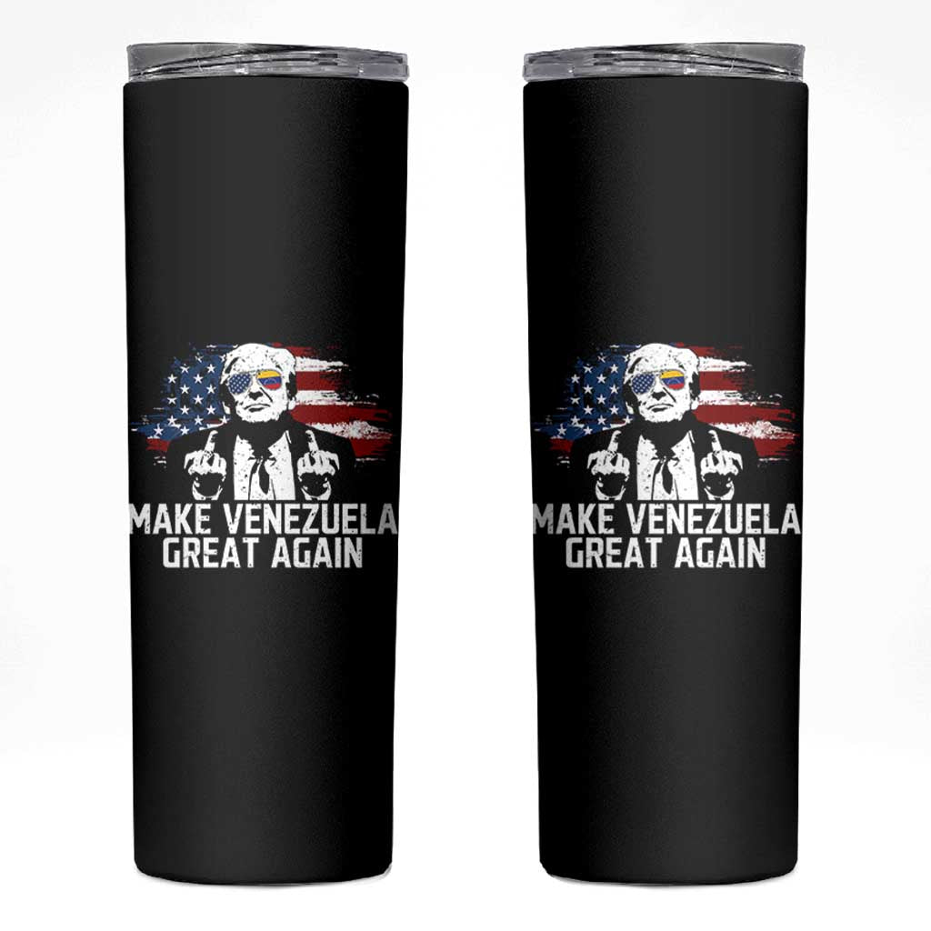 MVGA Make Venezuela Great Again Skinny Tumbler Funny Political Gift - Wonder Print Shop