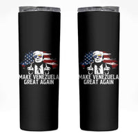 MVGA Make Venezuela Great Again Skinny Tumbler Funny Political Gift - Wonder Print Shop