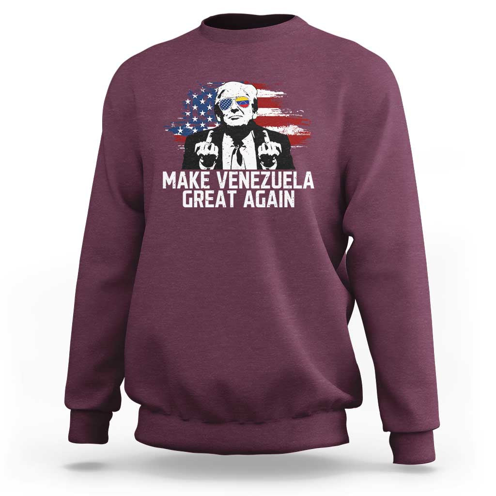 MVGA Make Venezuela Great Again Sweatshirt Funny Political Gift - Wonder Print Shop