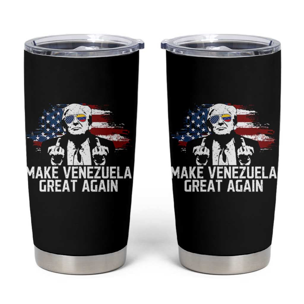 MVGA Make Venezuela Great Again Tumbler Cup Funny Political Gift - Wonder Print Shop