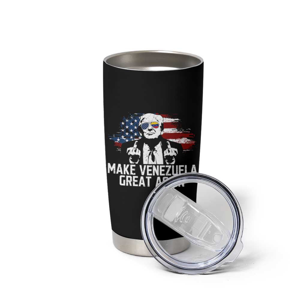 MVGA Make Venezuela Great Again Tumbler Cup Funny Political Gift - Wonder Print Shop