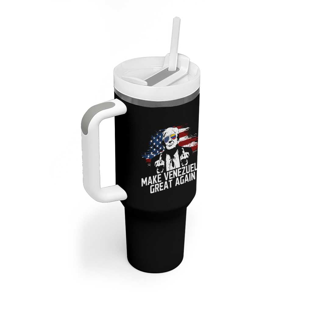 MVGA Make Venezuela Great Again Tumbler With Handle Funny Political Gift - Wonder Print Shop