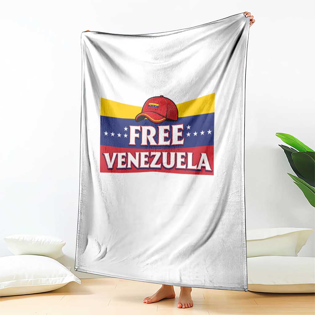 Free Venezuela Flag Patriotic Throw Blanket Venezuela Pride - Wonder Print Shop