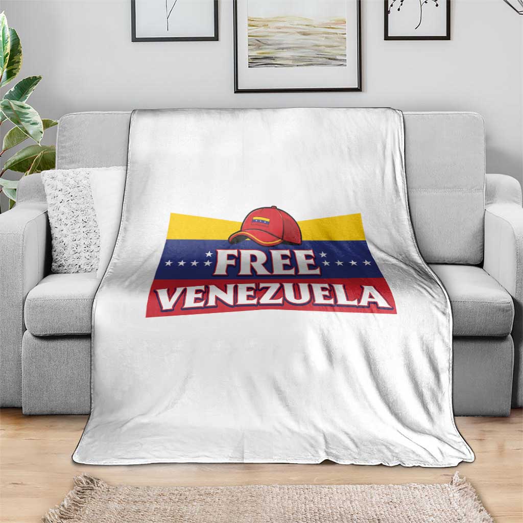 Free Venezuela Flag Patriotic Throw Blanket Venezuela Pride - Wonder Print Shop
