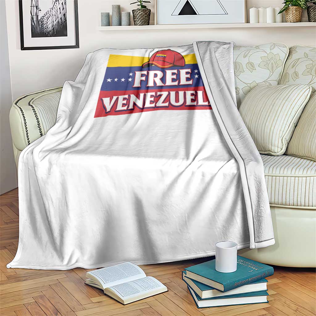 Free Venezuela Flag Patriotic Throw Blanket Venezuela Pride - Wonder Print Shop