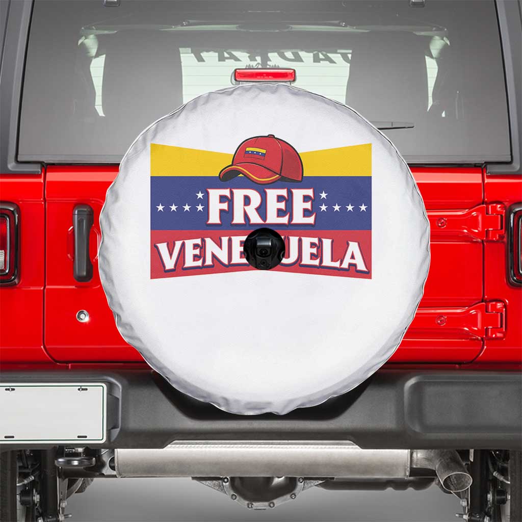 Free Venezuela Flag Patriotic Spare Tire Cover Venezuela Pride - Wonder Print Shop