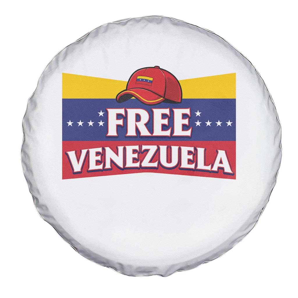 Free Venezuela Flag Patriotic Spare Tire Cover Venezuela Pride - Wonder Print Shop
