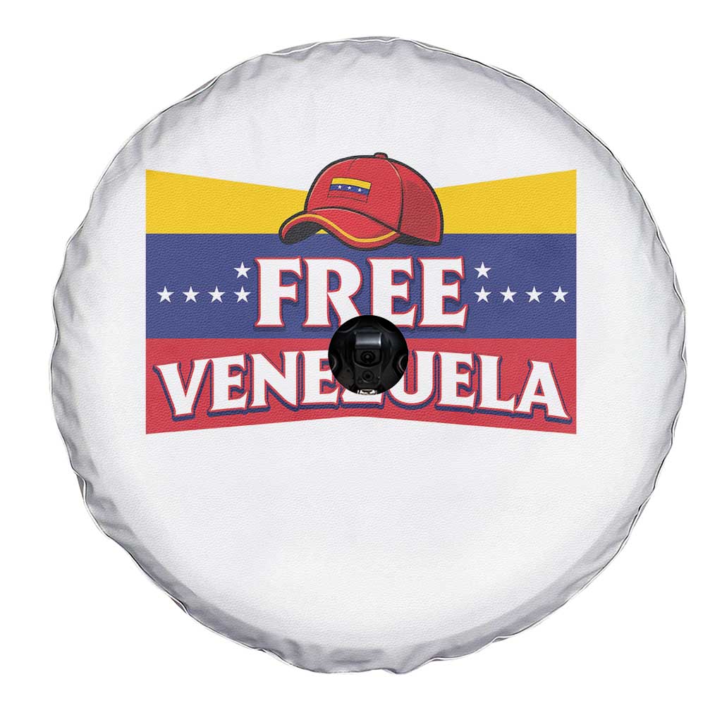 Free Venezuela Flag Patriotic Spare Tire Cover Venezuela Pride - Wonder Print Shop