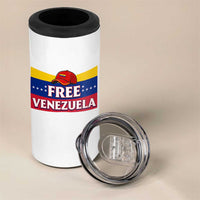Free Venezuela Flag Patriotic 4 in 1 Can Cooler Tumbler Venezuela Pride - Wonder Print Shop