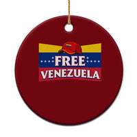 Free Venezuela Flag Patriotic Ceramic Ornament Venezuela Pride - Wonder Print Shop