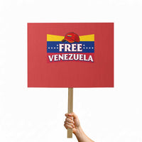 Free Venezuela Flag Patriotic Protest Sign Venezuela Pride - Wonder Print Shop