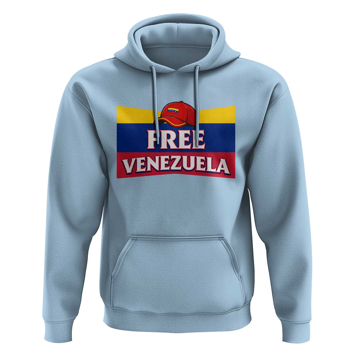 Free Venezuela Flag Patriotic Hoodie Venezuela Pride - Wonder Print Shop