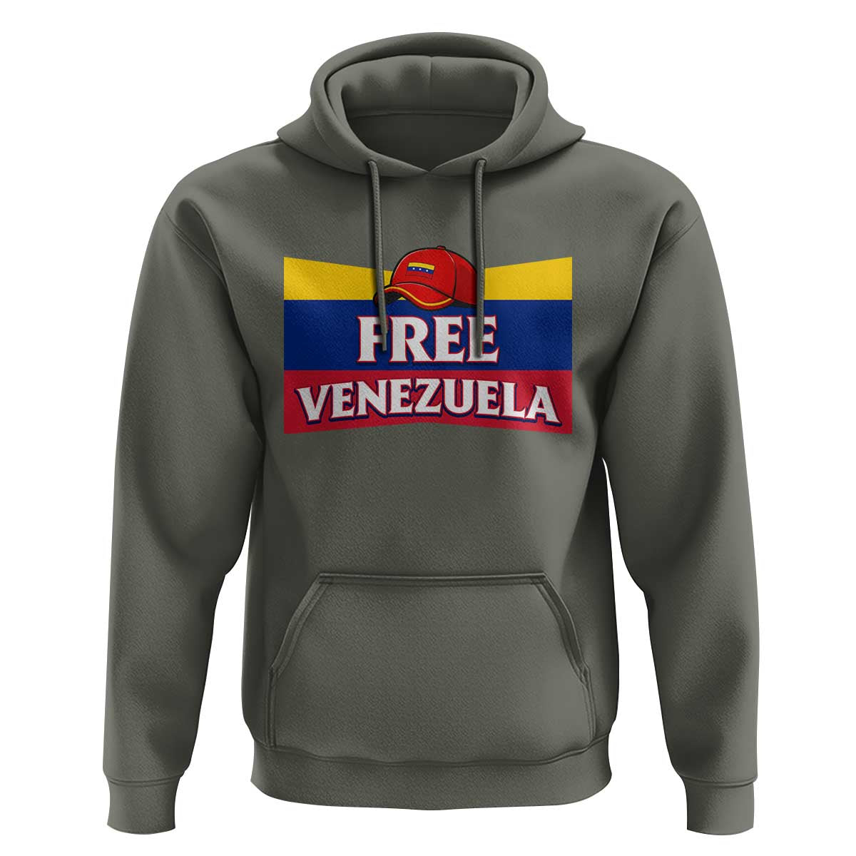 Free Venezuela Flag Patriotic Hoodie Venezuela Pride - Wonder Print Shop