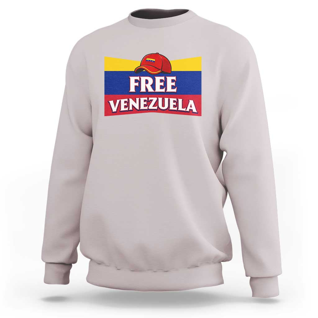 Free Venezuela Flag Patriotic Sweatshirt Venezuela Pride - Wonder Print Shop