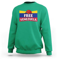 Free Venezuela Flag Patriotic Sweatshirt Venezuela Pride - Wonder Print Shop
