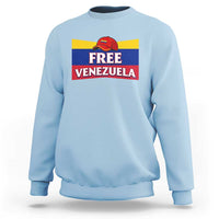 Free Venezuela Flag Patriotic Sweatshirt Venezuela Pride - Wonder Print Shop