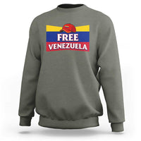 Free Venezuela Flag Patriotic Sweatshirt Venezuela Pride - Wonder Print Shop