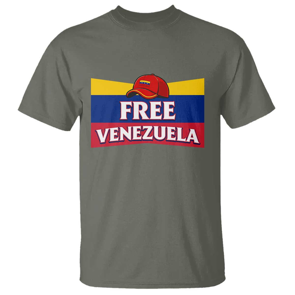 Free Venezuela Flag Patriotic T Shirt Venezuela Pride - Wonder Print Shop