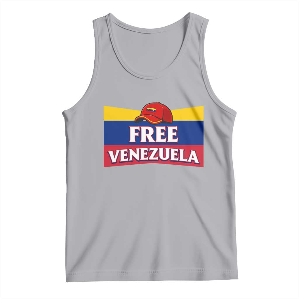 Free Venezuela Flag Patriotic Tank Top Venezuela Pride - Wonder Print Shop