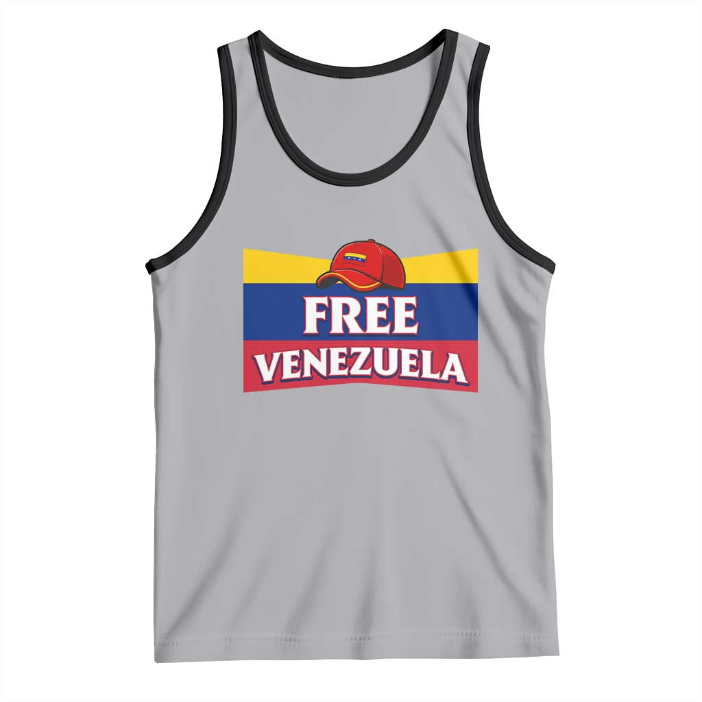 Free Venezuela Flag Patriotic Tank Top Venezuela Pride - Wonder Print Shop