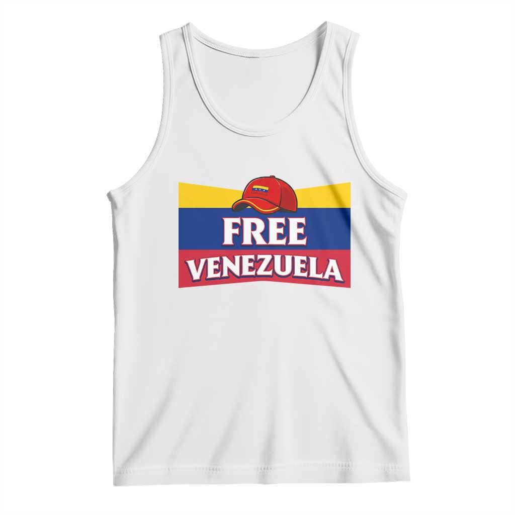Free Venezuela Flag Patriotic Tank Top Venezuela Pride - Wonder Print Shop