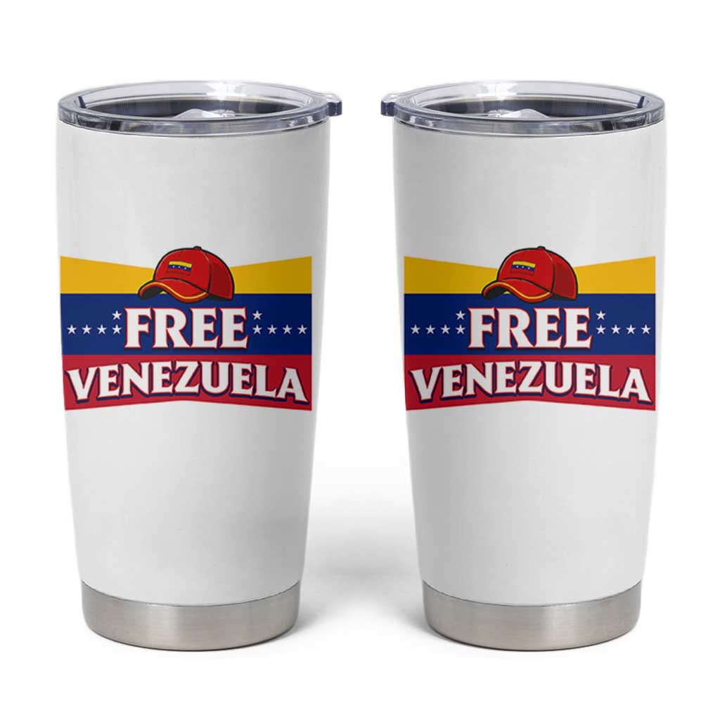 Free Venezuela Flag Patriotic Tumbler Cup Venezuela Pride - Wonder Print Shop