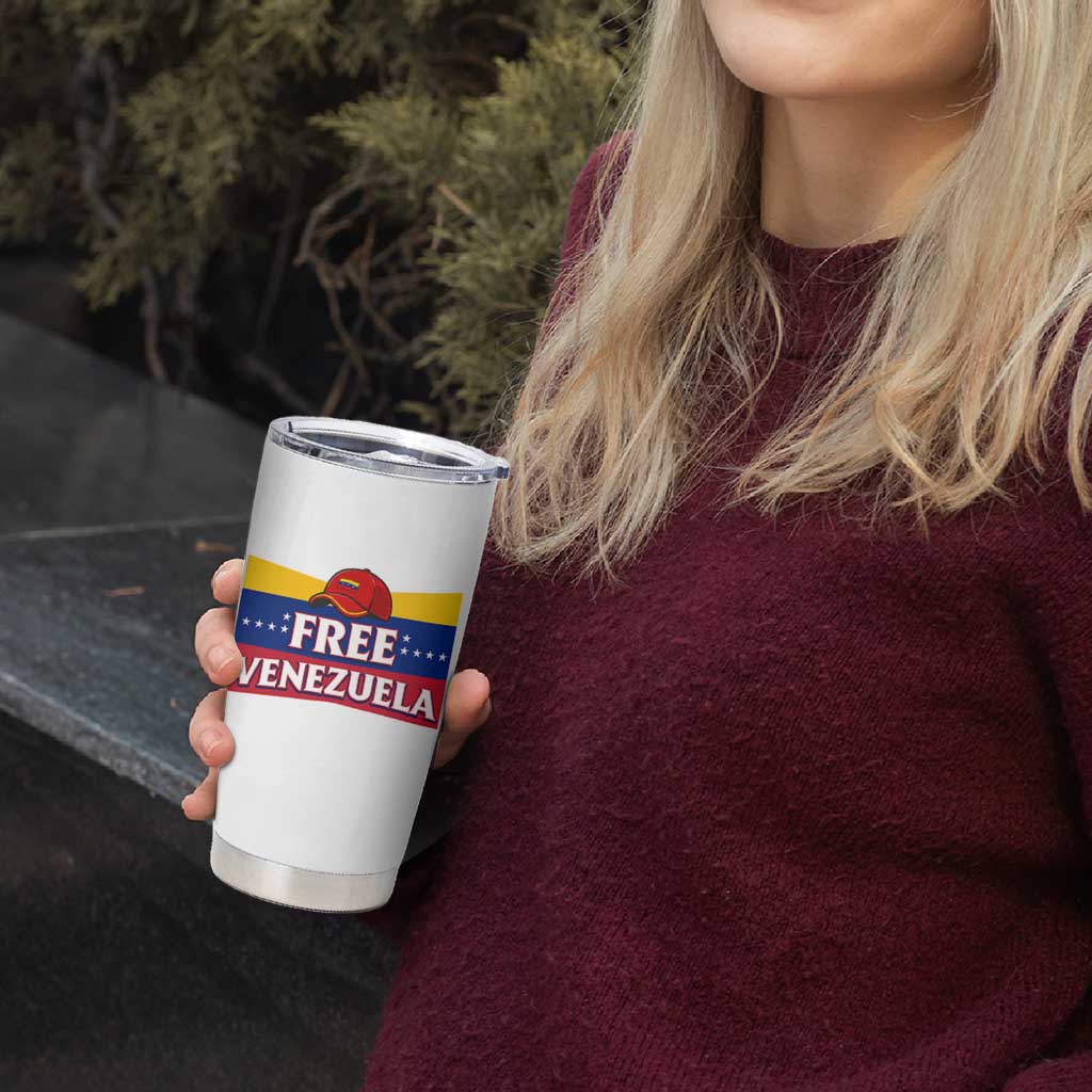 Free Venezuela Flag Patriotic Tumbler Cup Venezuela Pride - Wonder Print Shop