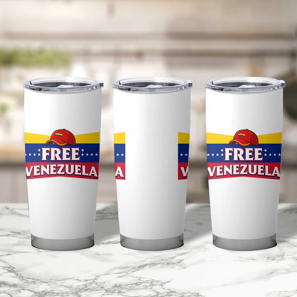 Free Venezuela Flag Patriotic Tumbler Cup Venezuela Pride - Wonder Print Shop