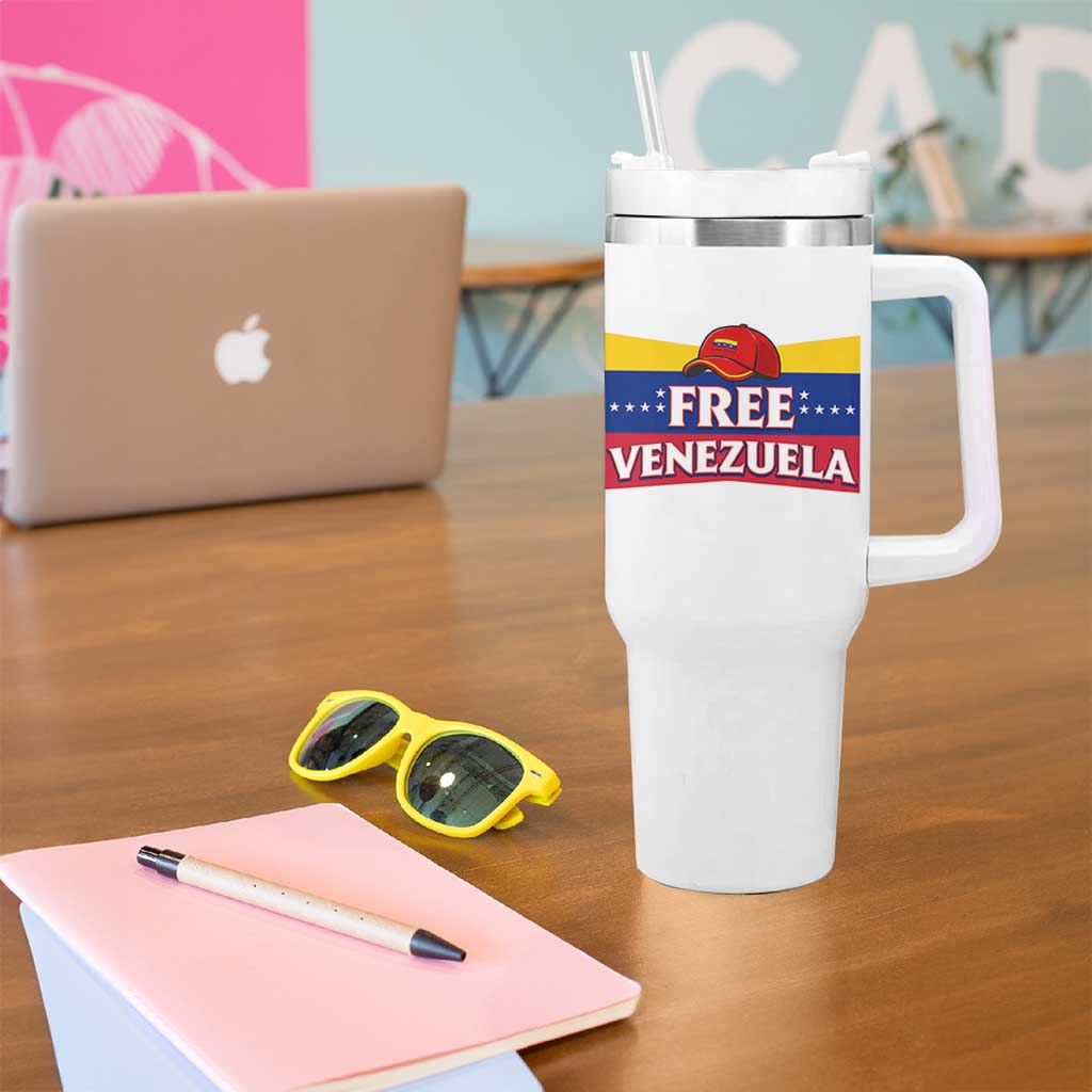 Free Venezuela Flag Patriotic Tumbler With Handle Venezuela Pride - Wonder Print Shop