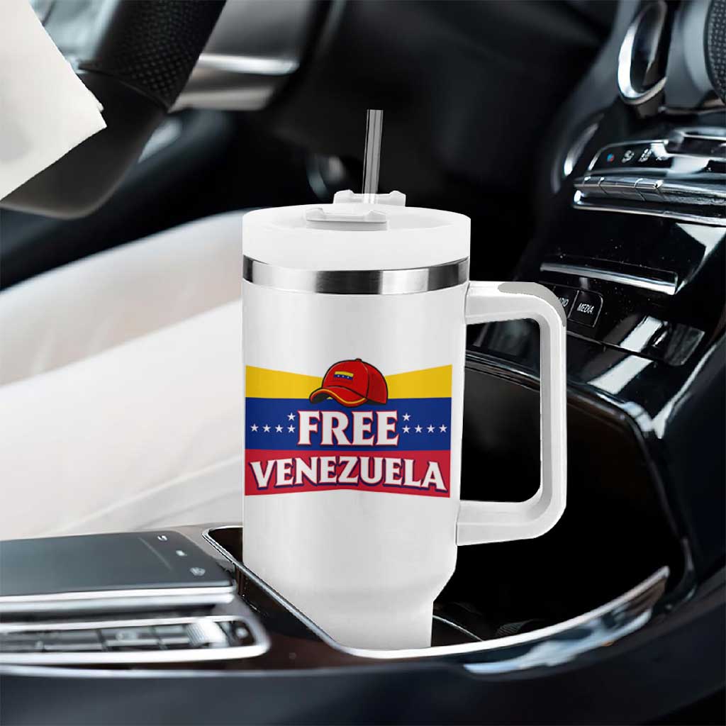 Free Venezuela Flag Patriotic Tumbler With Handle Venezuela Pride - Wonder Print Shop