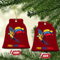 American Venezuela Support Freedom Ceramic Ornament Venezuelan Free - Wonder Print Shop