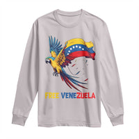 American Venezuela Support Freedom Long Sleeve Shirt Venezuelan Free - Wonder Print Shop