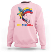 American Venezuela Support Freedom Sweatshirt Venezuelan Free - Wonder Print Shop