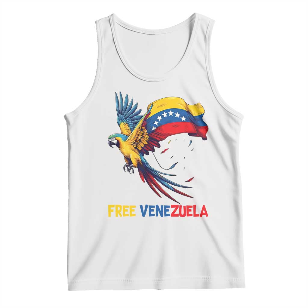 American Venezuela Support Freedom Tank Top Venezuelan Free - Wonder Print Shop
