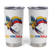 American Venezuela Support Freedom Tumbler Cup Venezuelan Free - Wonder Print Shop