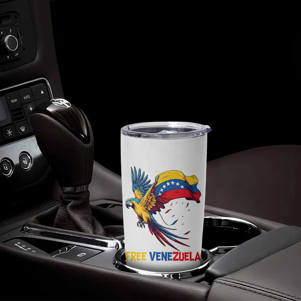 American Venezuela Support Freedom Tumbler Cup Venezuelan Free - Wonder Print Shop