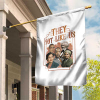 They Not Like Us Garden Flag African American History Leaders