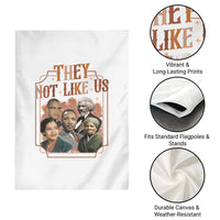 They Not Like Us Garden Flag African American History Leaders