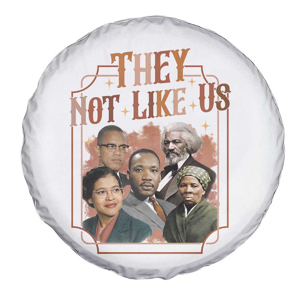 They Not Like Us Spare Tire Cover African American History Leaders