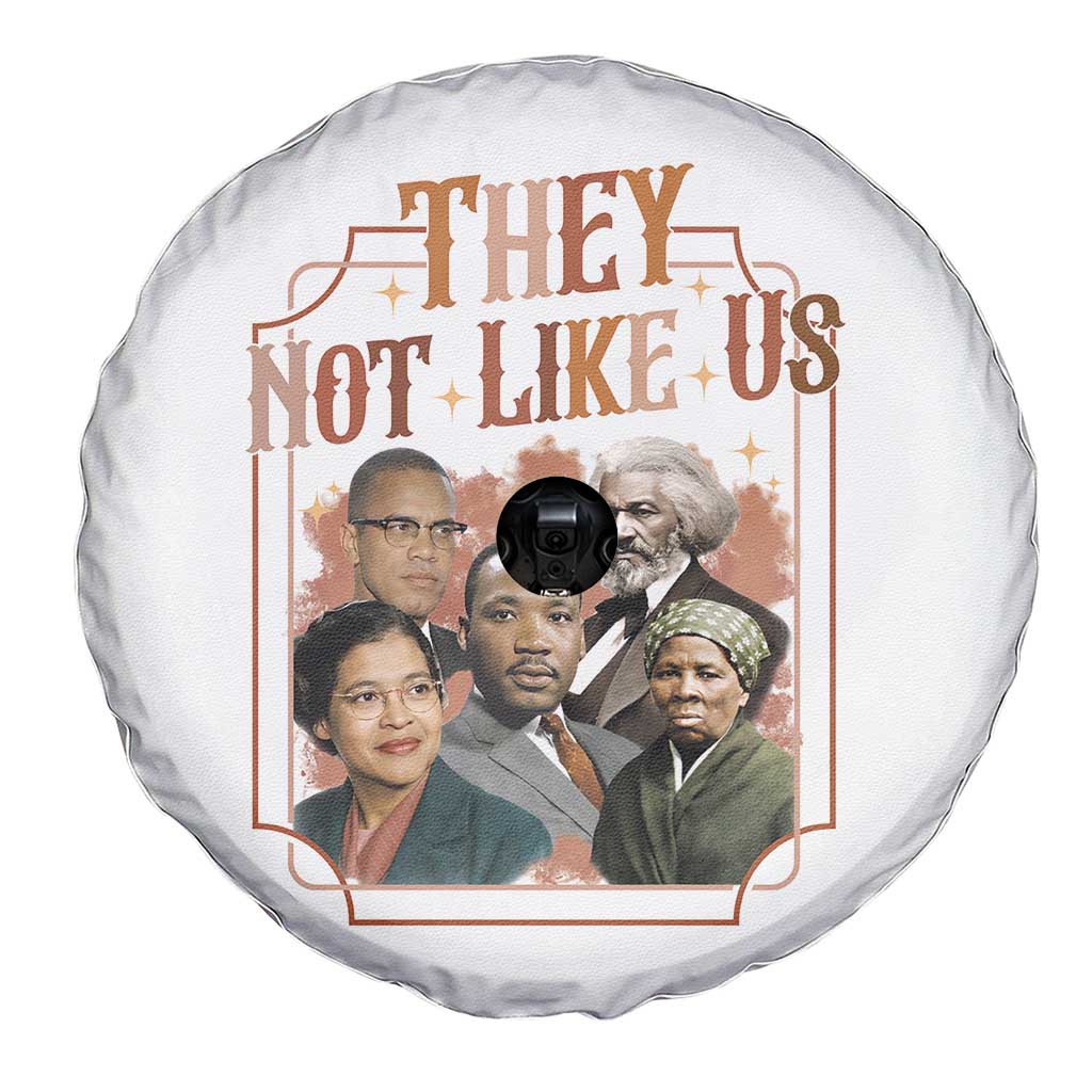 They Not Like Us Spare Tire Cover African American History Leaders