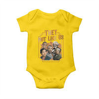 They Not Like Us Baby Onesie African American History Leaders