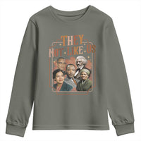 They Not Like Us Youth Sweatshirt African American History Leaders