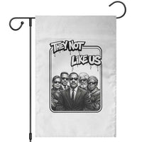 Vintage African American Heroes Garden Flag They Not Like Us