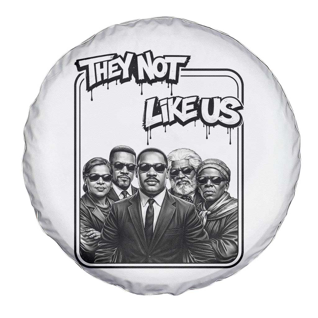 Vintage African American Heroes Spare Tire Cover They Not Like Us