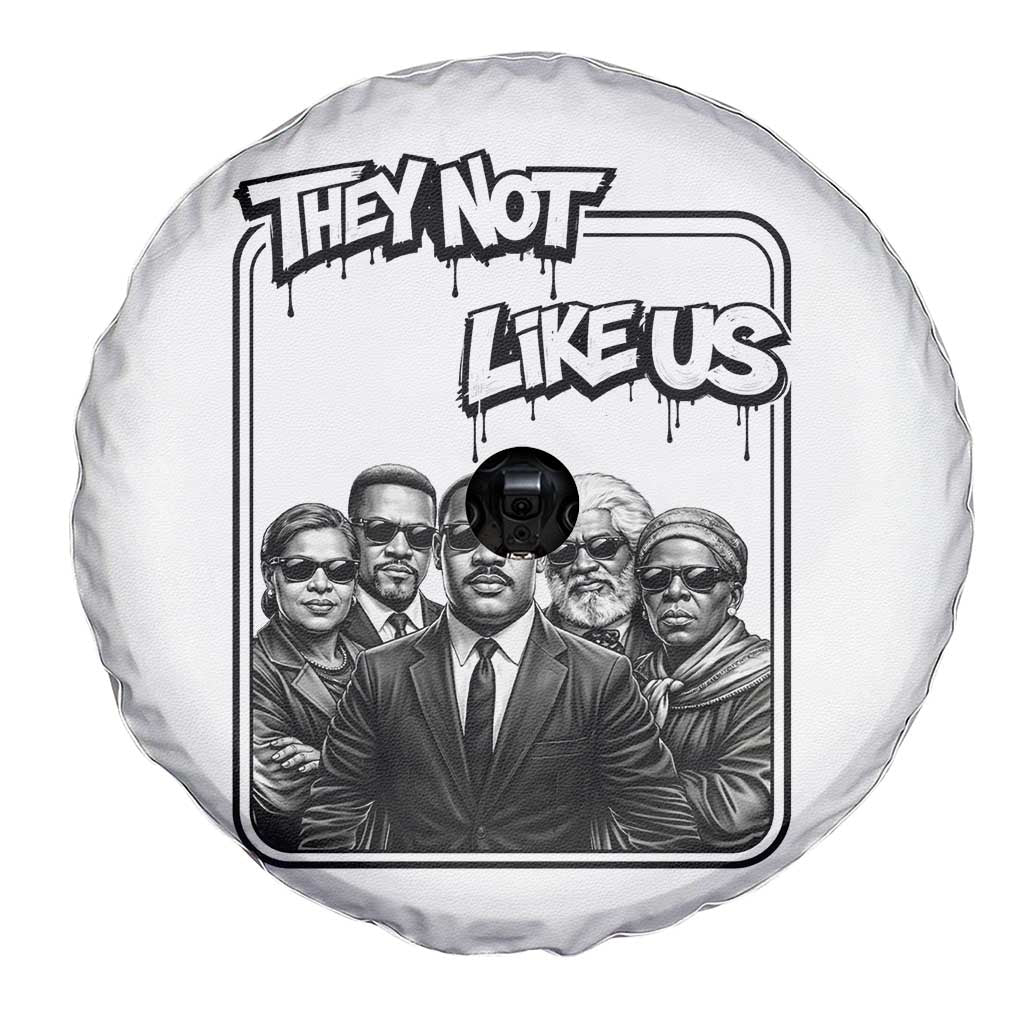 Vintage African American Heroes Spare Tire Cover They Not Like Us