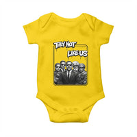 Vintage African American Heroes Baby Onesie They Not Like Us